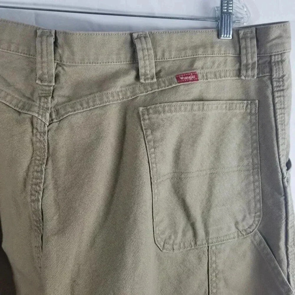 Wrangler Tan Men's Denim Jeans Sz 44 - Picture 3 of 5